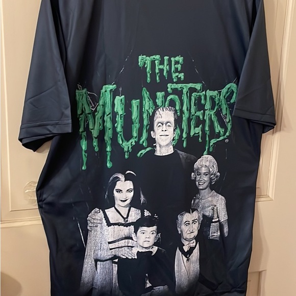 Psychobilly Rockabilly The Munsters Tee Shirt Top. NEW! Size: Large - Picture 4 of 6